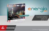 tarifario revista energía
