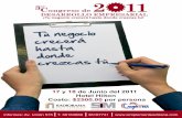 3er Congreso de Desarrollo Empresarial 2011