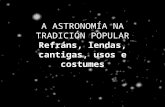 A astronomía na tradición popular