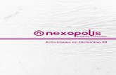 Nexopolis - cartelera diciembre -