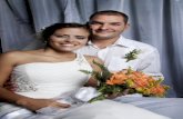 María de los Ángeles Jiménez y Oscar David Cárdenas unieron sus vidas en santo matrimonio