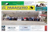 Periodico El Paraiseño - edición del mes de octubre