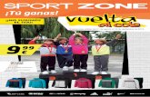 Catálogo "Vuelta al Cole" Sportzone