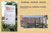 TERESA DURAN RODO (Residencia Teresa Duràn)