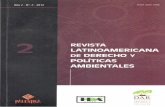 Revista Latinoamericana Derecho y Políticas Ambientales. Segunda edición