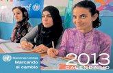 Naciones Unidas Marcando el cambio (2013 Calendario)