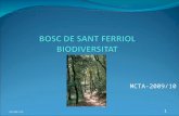 ecologia de Boscos de Sant Ferriol