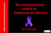 Dia Internacional contra la violència de gènere