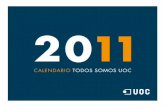 Calendario UOC 2011