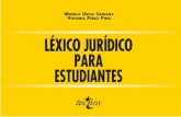 Léxico Jurídico para Estudiantes - Mónica Ortiz