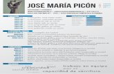 CV - José María Picón (ESP)