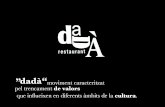Carta Restaurant DadA