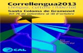 Programa Correllengua 2013