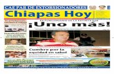Chiapas HOY Jueves 23 de Abril en Portada  & Contraportada