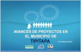 AVANCES DE PROYECTOS TIPITAPA