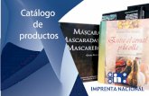 Catalogo de Productos Imprenta Nacional