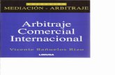 Arbitraje Comercial Internacional.
