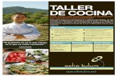 Taller de Cocina Ocho Tulum