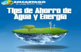 Ahorro y Uso Eficiente del Agua y la Energía