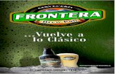 Carta Cerveza Frontera 2012