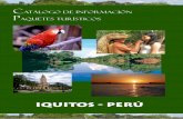 Católogo de paquetes turísticos Iquitos Perú