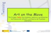 Presentación proyecto eTwinning "Art on the move"