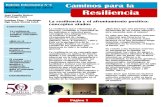 Boletín N° 3 Caminos para la Resiliencia