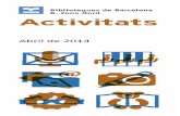 Activitats d'abril