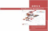 Informe de violencia política elecciones 2011