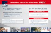 Programa Ejecutivo Vespertino PEV® Presencial y Semipresencial