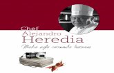 Homenaje al Chef Alejandro Heredia