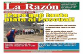 Edicion Diario La Razon, viernes 3 de diciembre