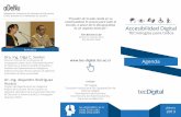 Brochure Encuentro Accesibilidad Digital