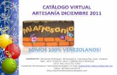 Catálogo Virtual Mi Artesanía Diciembre 2011