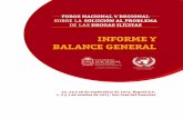 Informe y Balance General