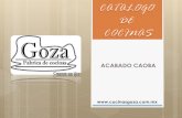 CATALOGO DE COCINAS INTEGRALES - ACABADO CAOBA