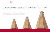 Crecimiento y Productividad: 50 propuestas para mejorar la productividad española