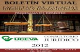 Boletín Virtual 2012 Consultorio Jurídico Uceva