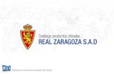 Catálogo Merchandising Oficial Real Zaragoza