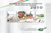Rendición Pública de Cuentas 2010 Calarcá