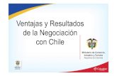 Ventajas y Resultados de la Negociación con Chile – PROEXPORT