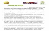Boletín de Prensa: Renuncia organizaciones a Consejo Consultivo Mixto de la Cibiogem