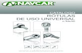 Catálogo de Rótulas de Uso Universal