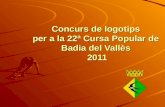 Concurs logotips Cursa Popular Badia del Vallès 2011