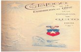 Catálogo de la exhibición en la exposición de Quito 1909