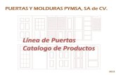 Catálogo Producto PYMSA