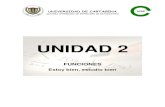 FUNCIONES - UNIDAD II