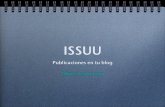 Manual Issuu / Blogger