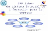 Catálogo de ZAHEN como sistema de Información