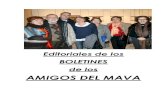 Editoriales del Boletín de los Amigos del MAVA.